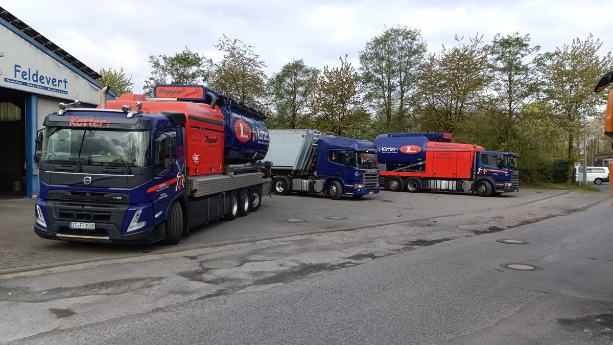 Die komplette Flotte · Ochtrup